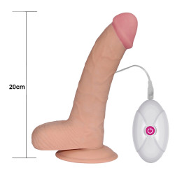 Ultra Soft Dude Gode vibrant Alex Vibe Soft Dude 17 x 4,5 cm